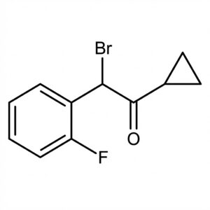 2-Bromo-2-(2-fluorophenyl)-1-cyclopropylethanone