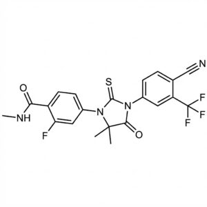 Enzalutamide Standard 4-(3-(4-Cyano-3-(trifluoromethyl)phenyl)-5,5-dimethyl-4-oxo-2-thioxoimidazolidin-1-yl)-2-fluoro-N-methylbenzamide